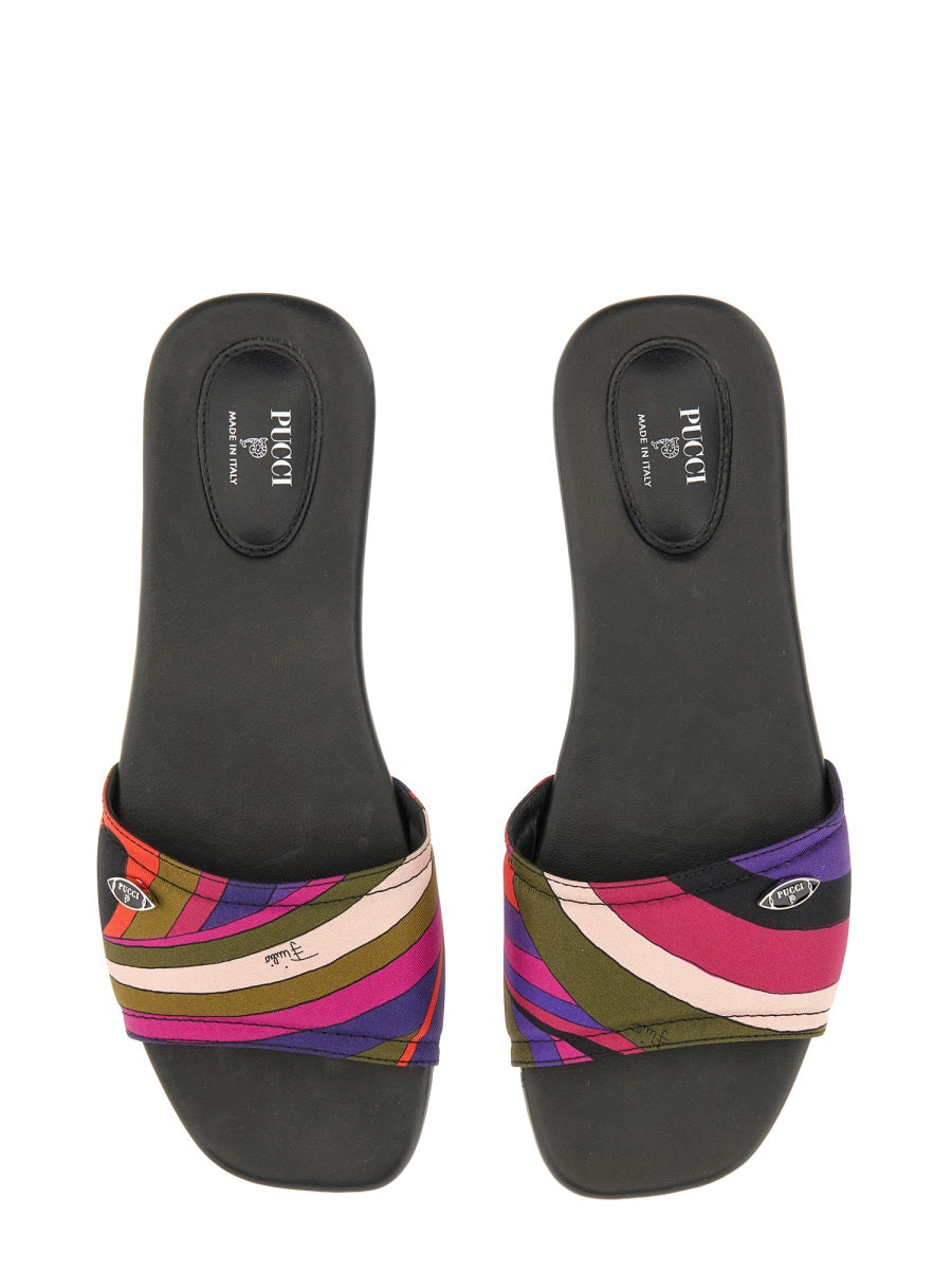 PUCCI Silk Upper Flats for Women