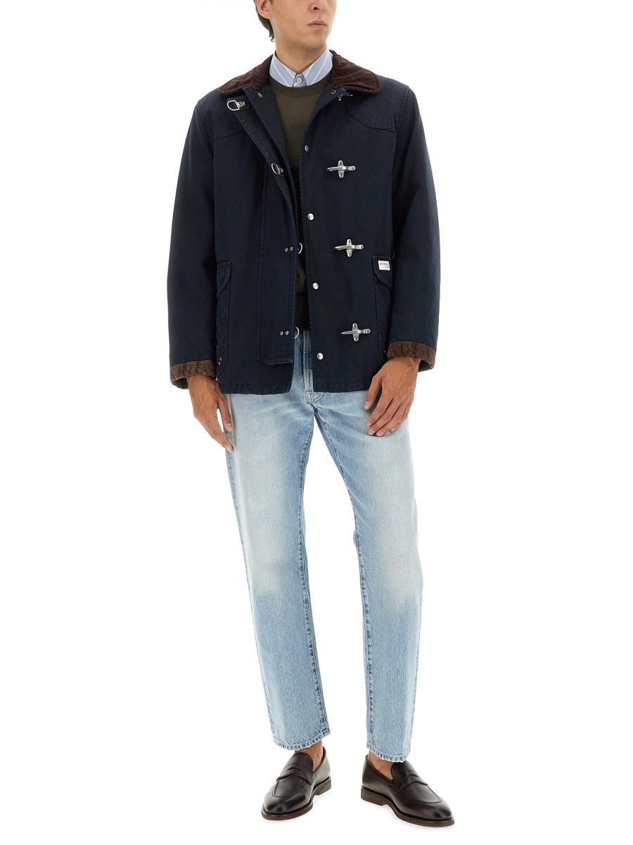 FAY Men's 4 Hooks Jacket - Size L