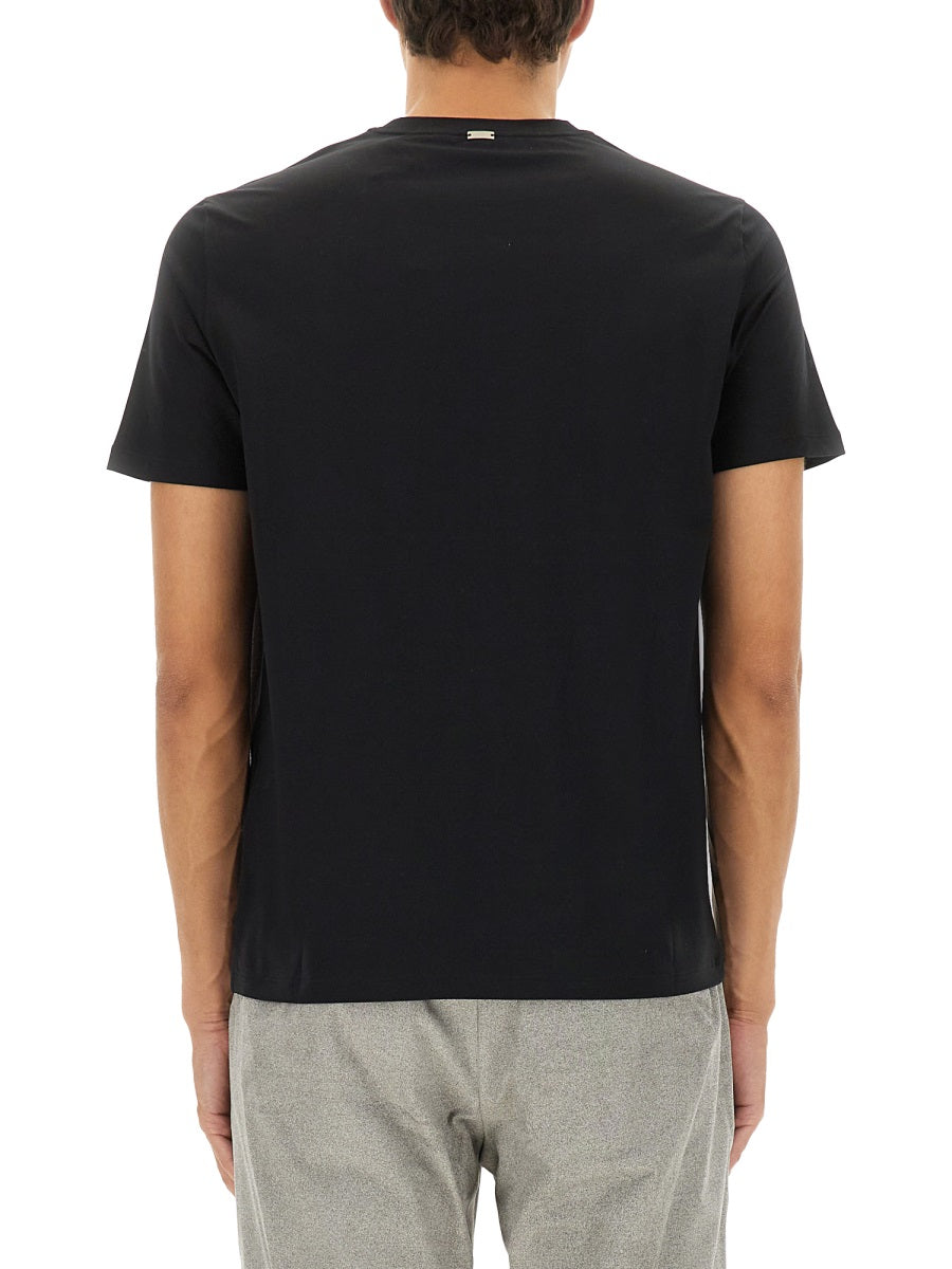 HERNO Men's Cotton Blend T-Shirt - Size 48 IT