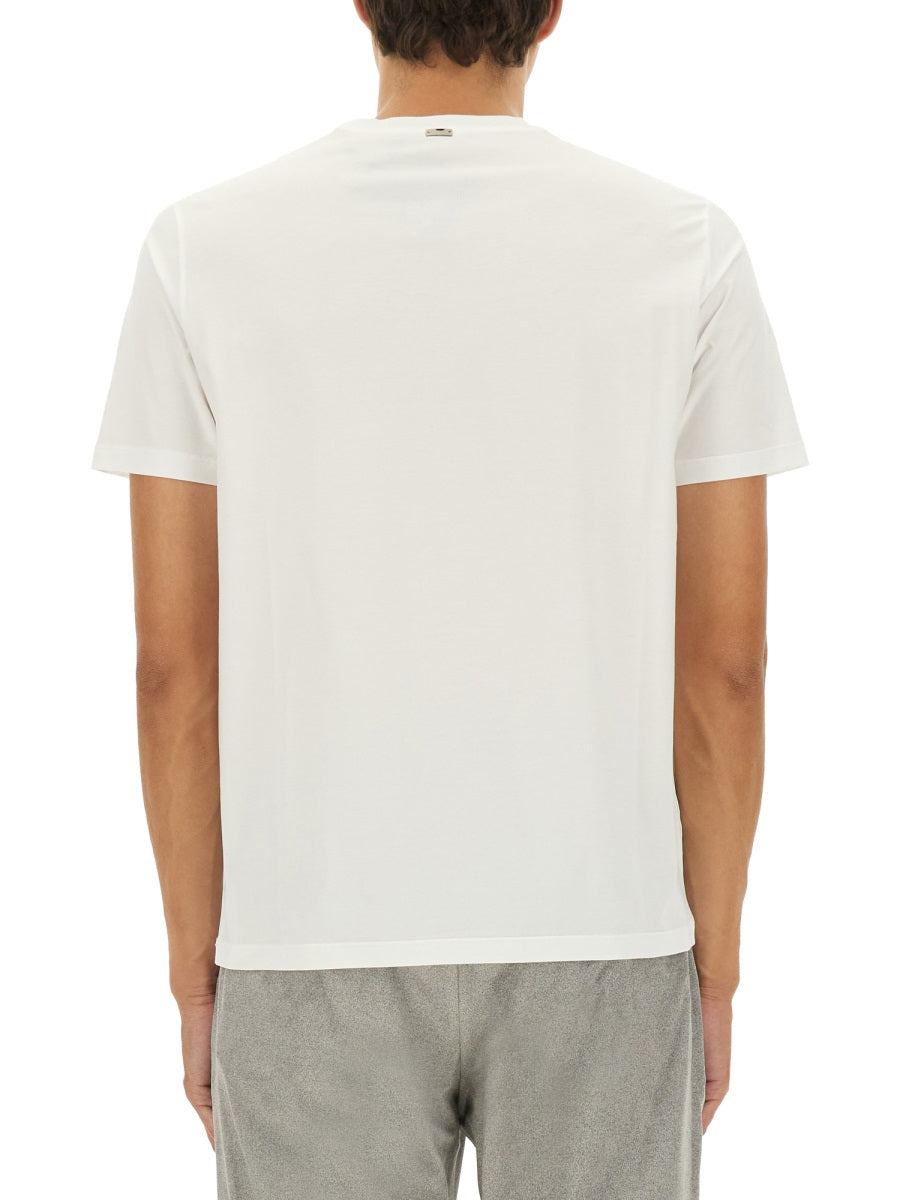 HERNO Cotton T-Shirt - Size 48 IT