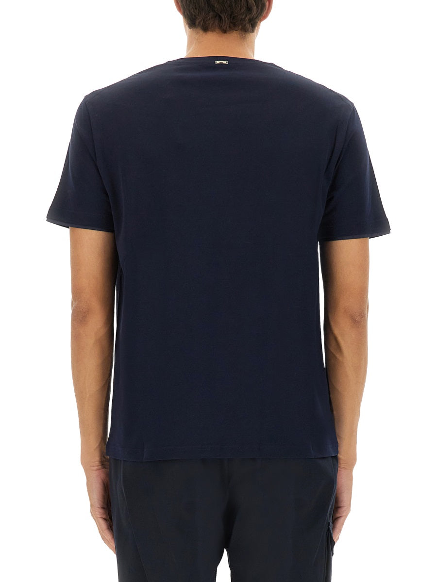 HERNO Cotton T-Shirt - Size 48 IT