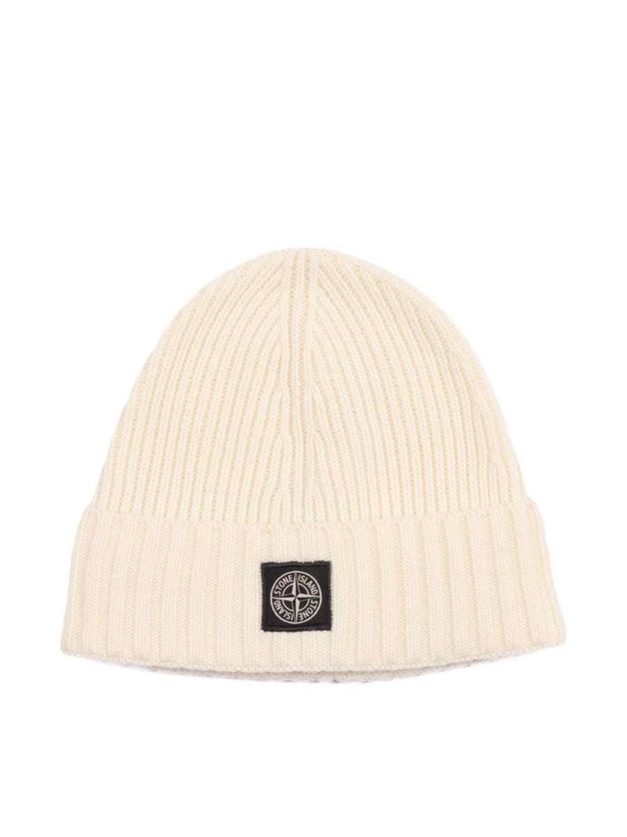 STONE ISLAND Kids Beanie Hat - Stylish and Cozy