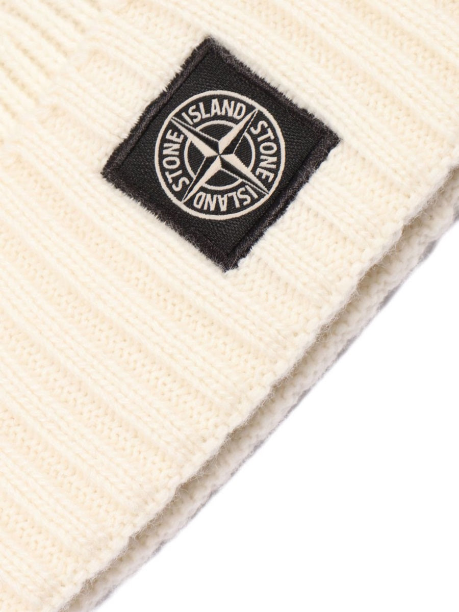 STONE ISLAND Kids Beanie Hat - Stylish and Cozy