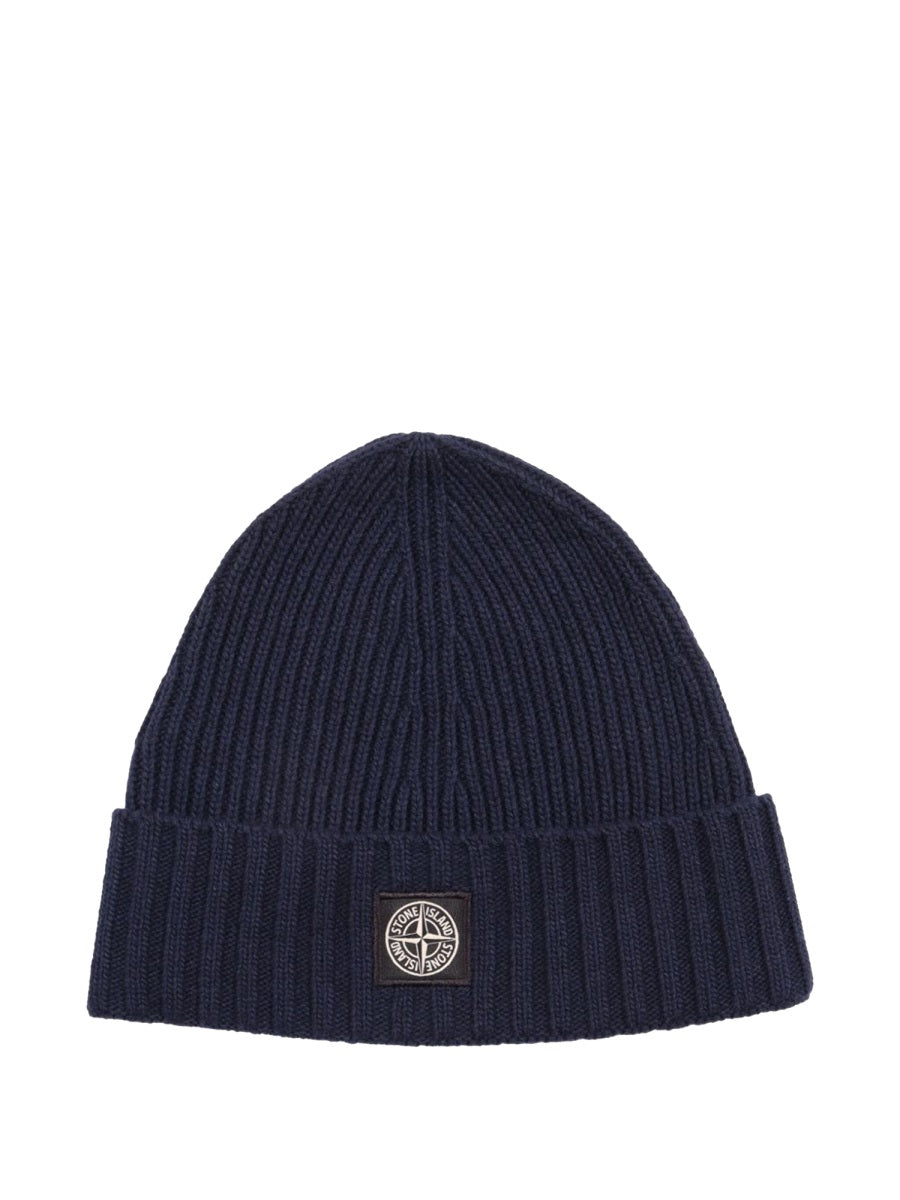 STONE ISLAND Unisex Kids Winter Beanie Hat