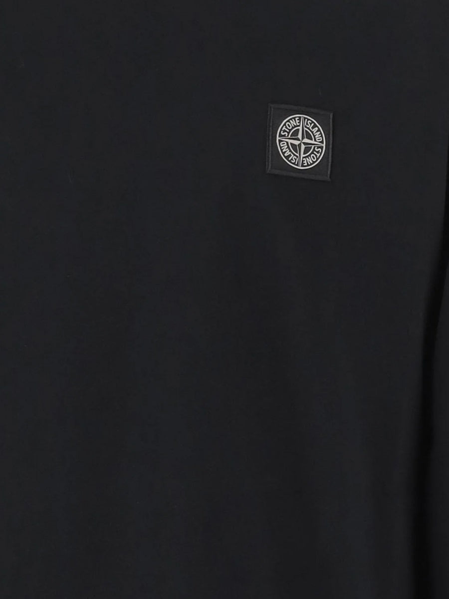 STONE ISLAND Classic Logo T-Shirt for Mini Trendsetters