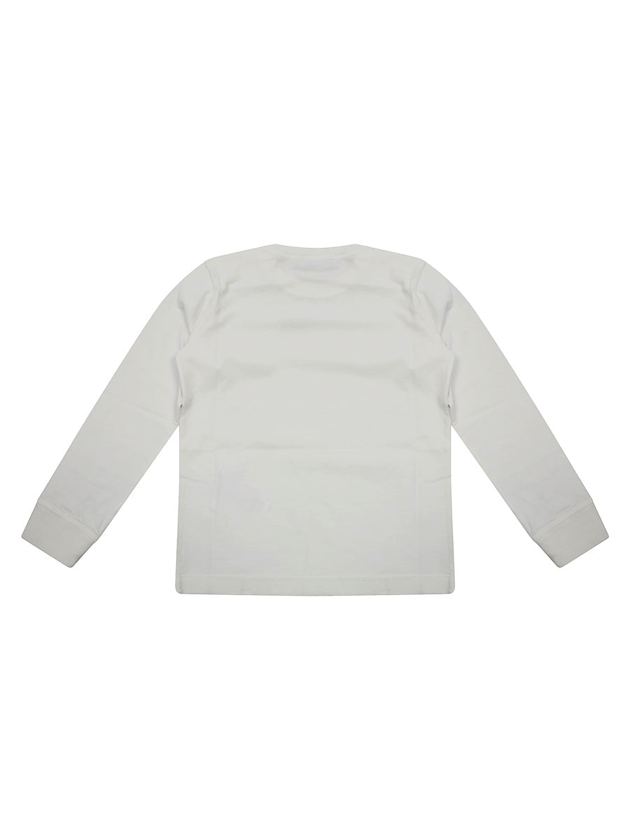 STONE ISLAND Unisex Kids Logo T-Shirt - Fall/Winter 2025