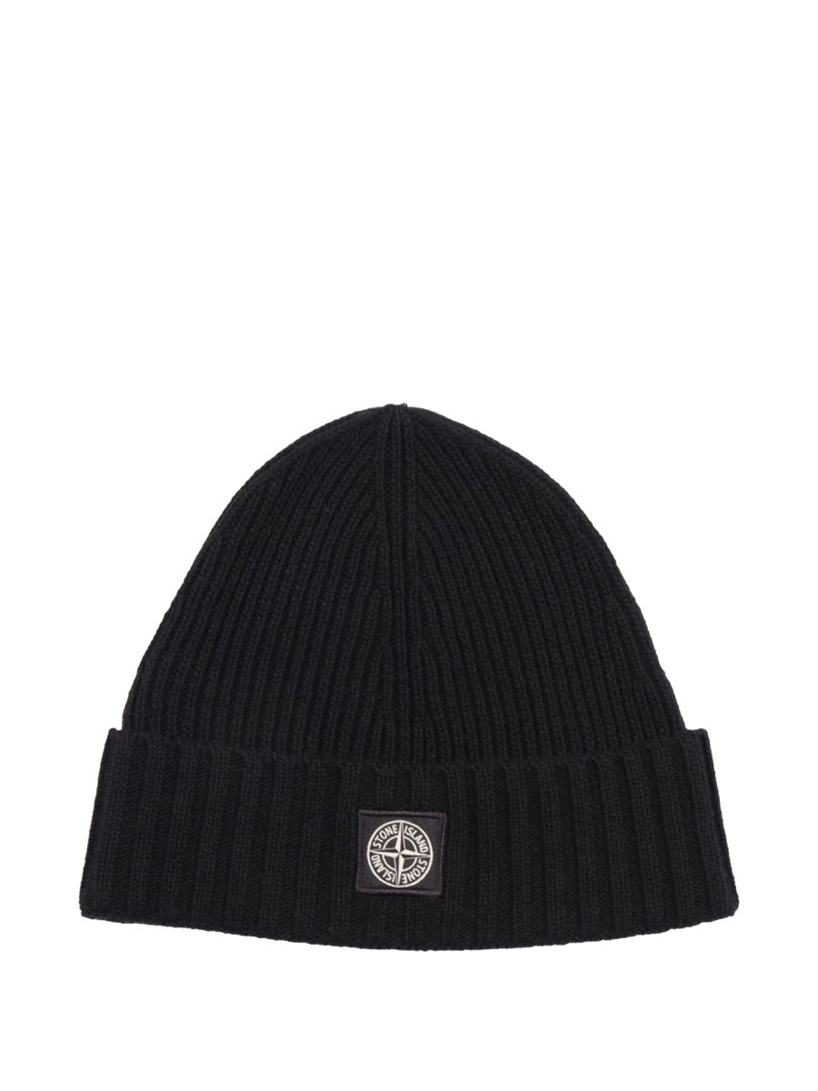 STONE ISLAND Classic Bean Hat - Kids