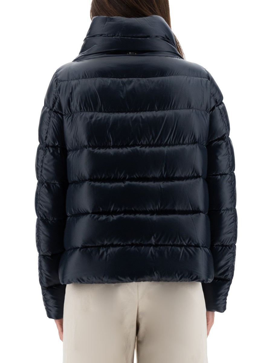 HERNO Ultralight Nylon Hooded Trench Coat Size 40 IT