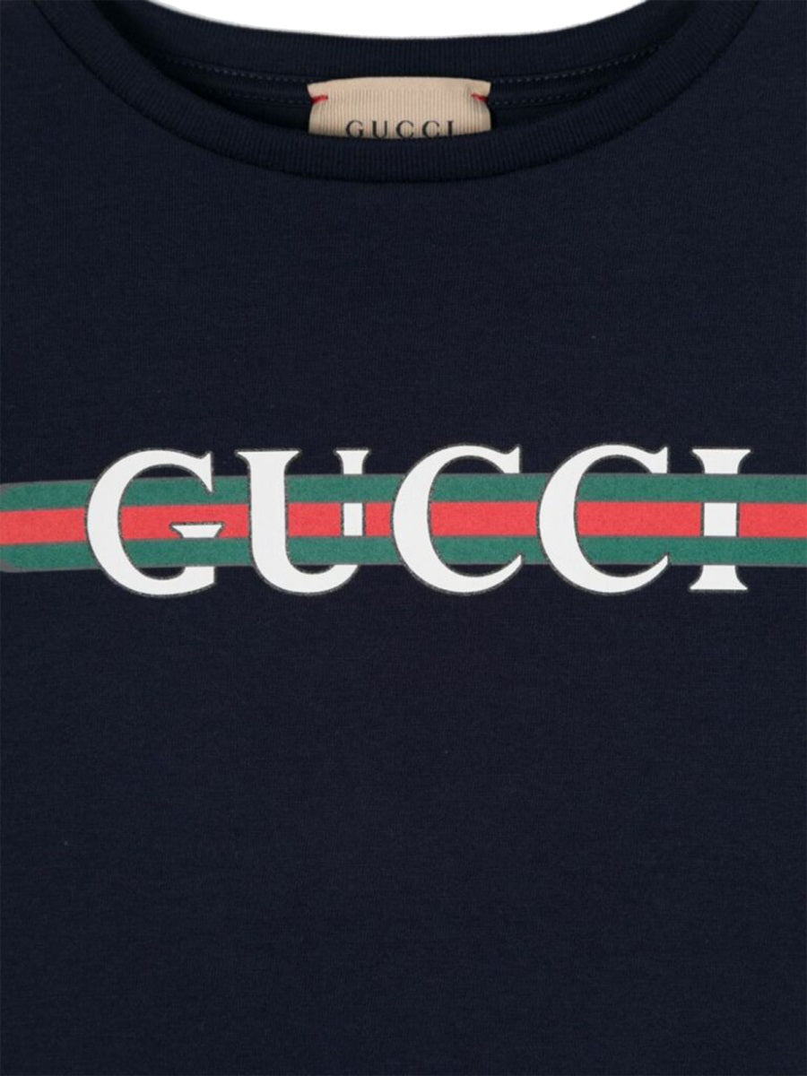 GUCCI Unisex Mini Logo T-Shirt