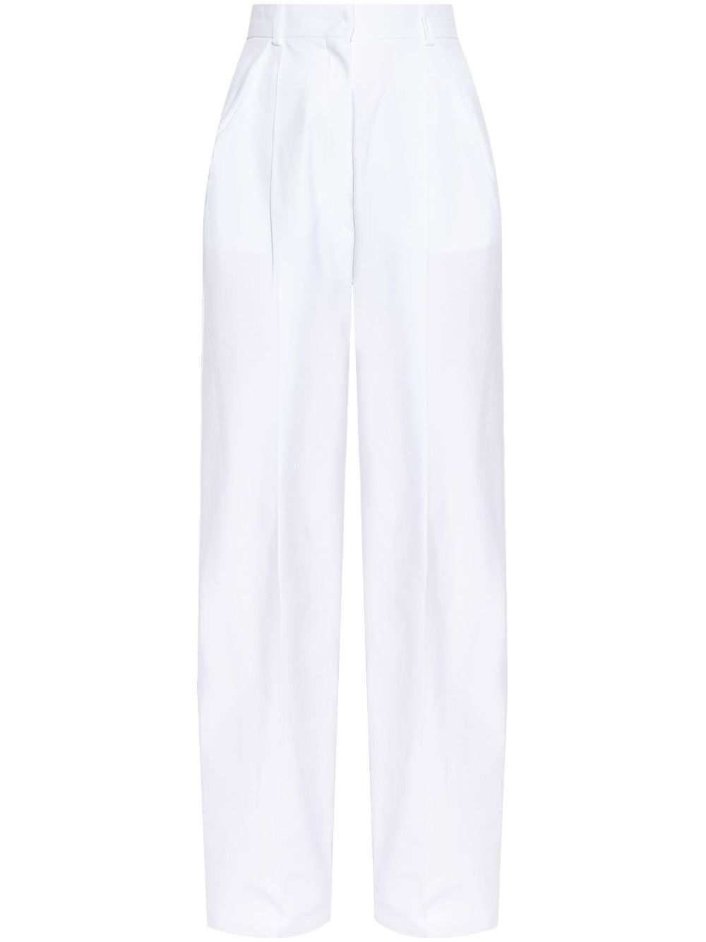 MAX MARA SPORTMAX 100% Cotton Trousers for Women - Perfect for Spring/Summer 2025