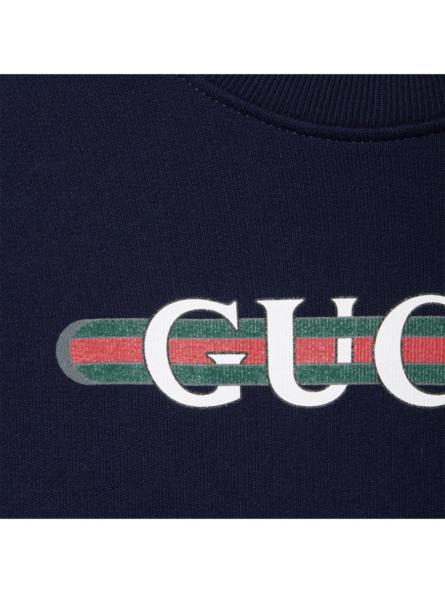 GUCCI Logo Mini Mallet Sweatshirt for Kids