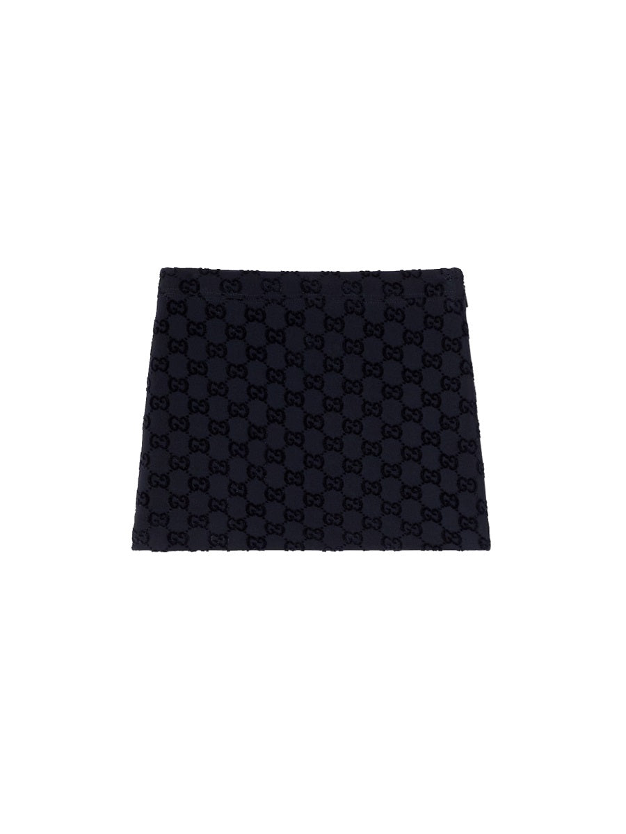 GUCCI Embroidered Logo Mini Skirt for Kids