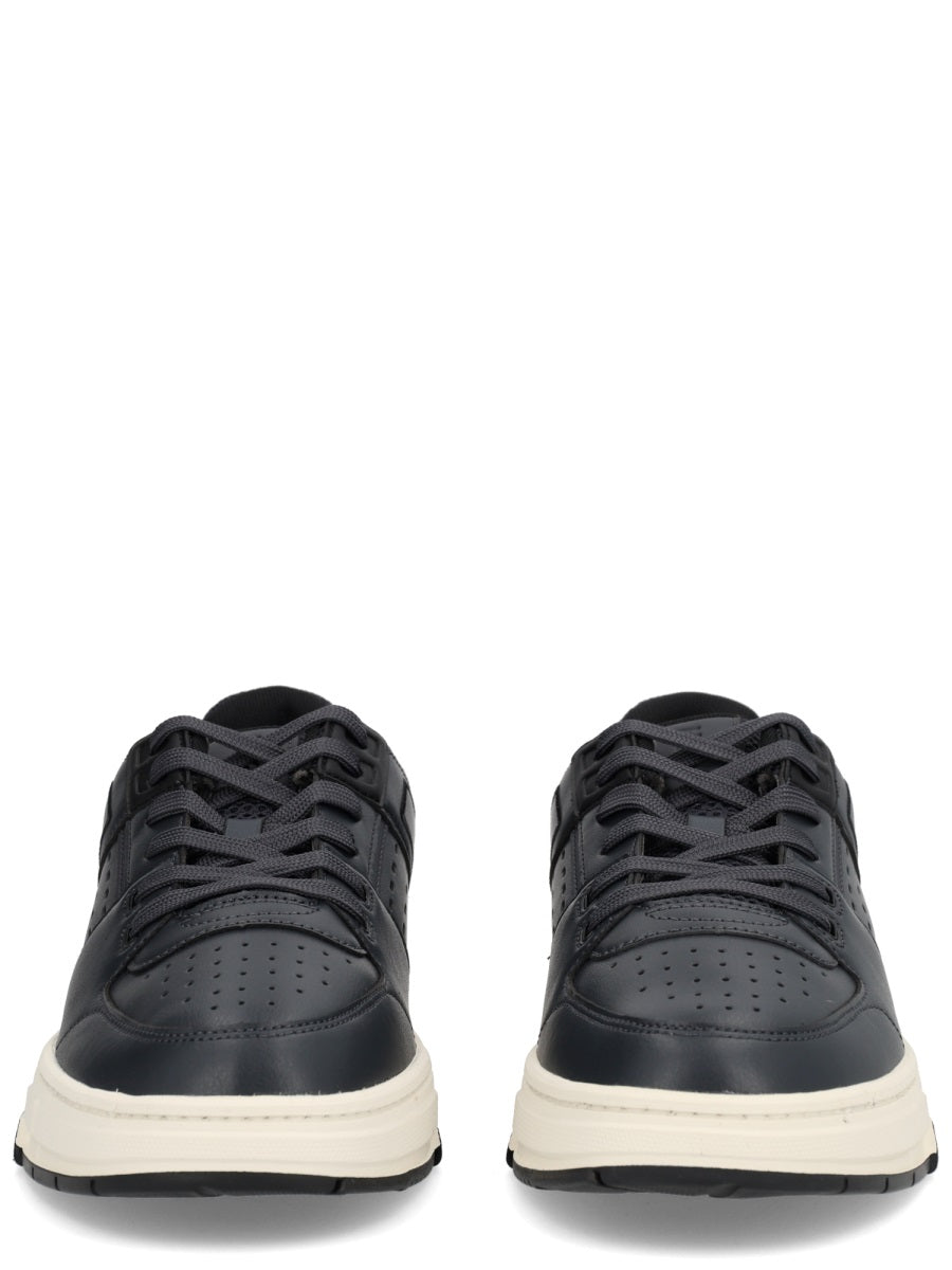 HUGO Men's Sneaker with Mesh Details
