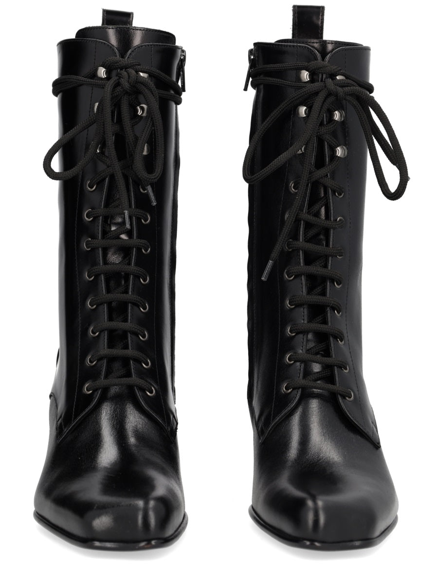 VIVIENNE WESTWOOD Elegant Leather Boots for Women