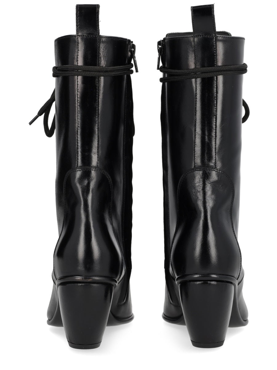 VIVIENNE WESTWOOD Elegant Leather Boots for Women