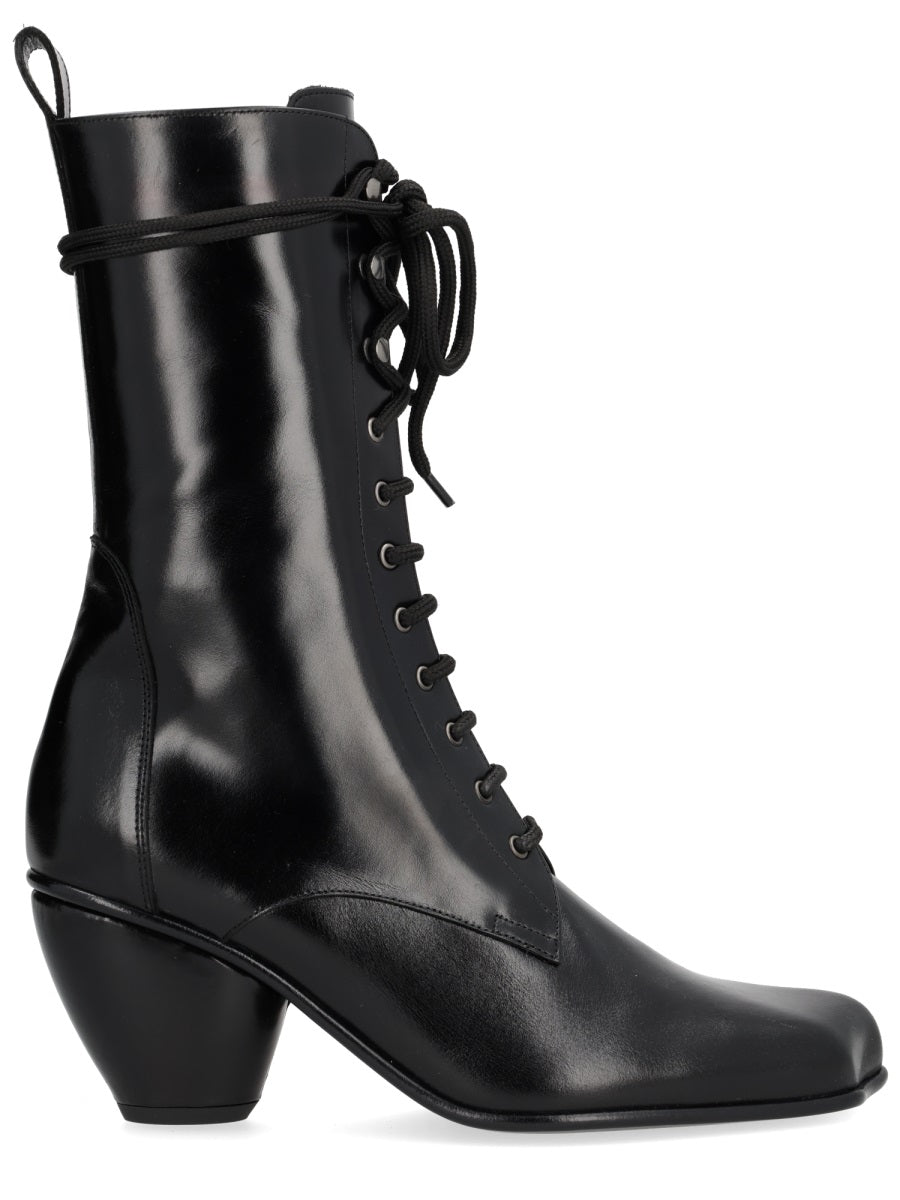 VIVIENNE WESTWOOD Elegant Leather Boots for Women