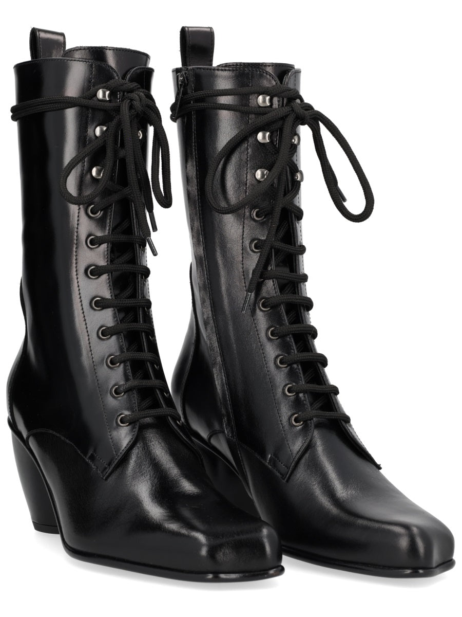 VIVIENNE WESTWOOD Elegant Leather Boots for Women