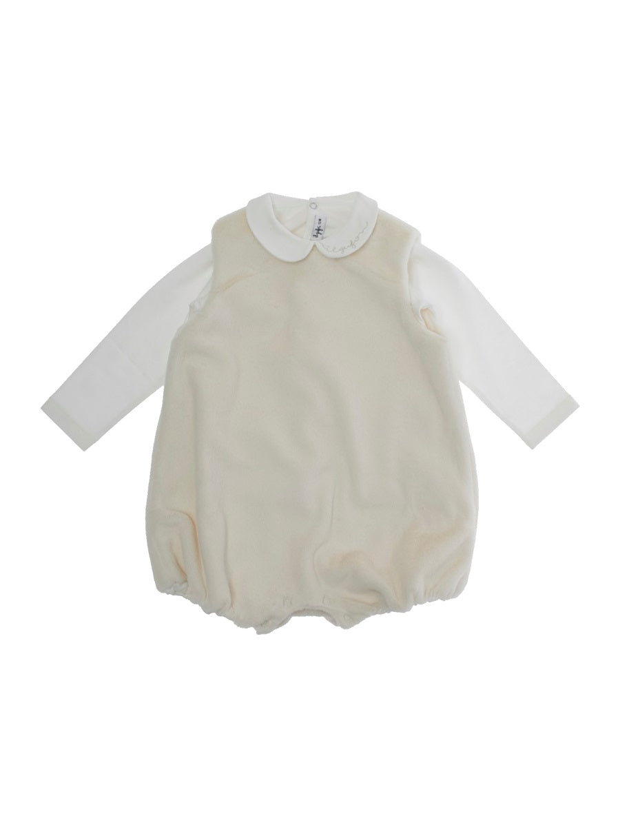 IL GUFO Mini T-Shirt and Dungarees Set