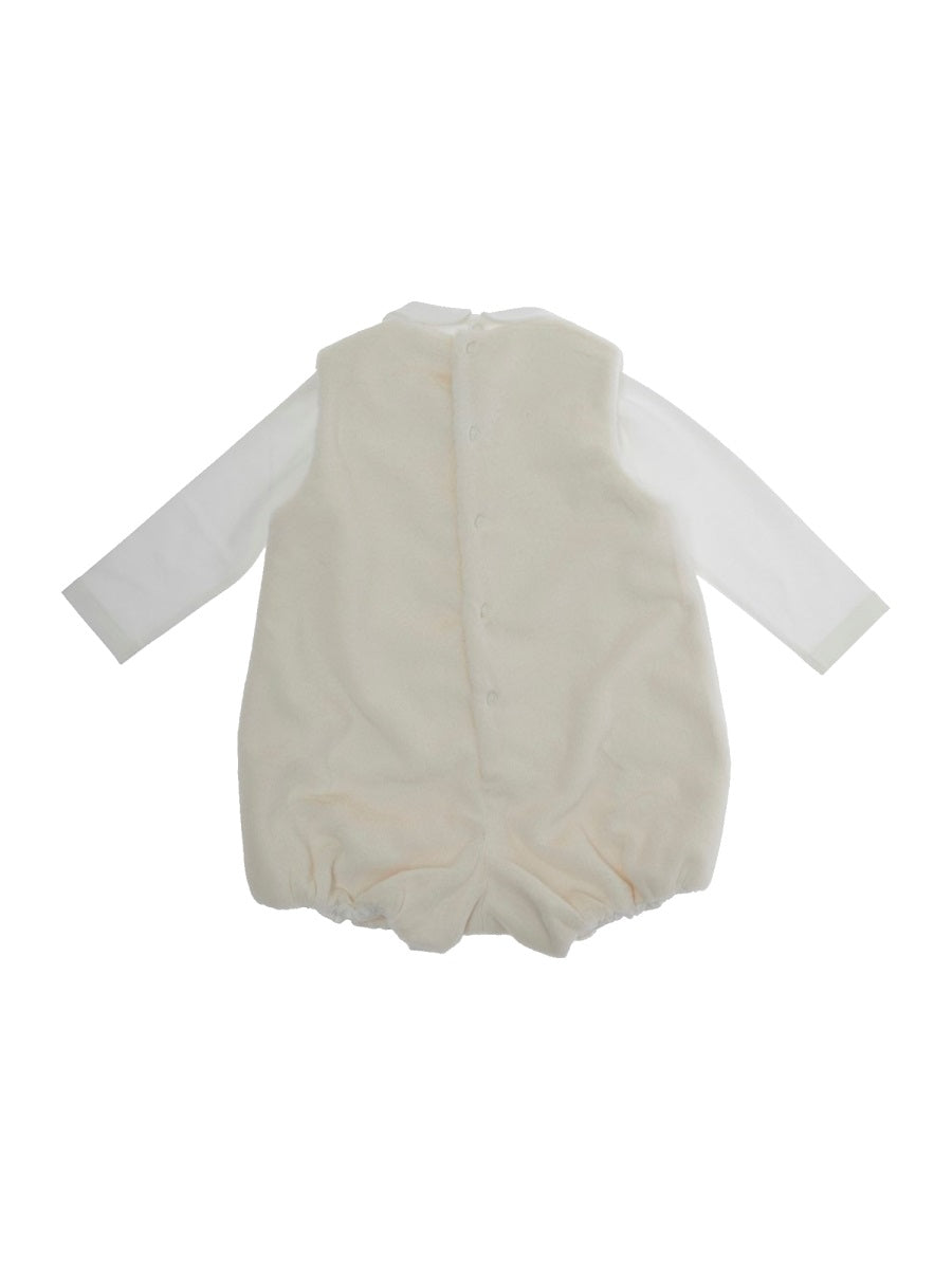 IL GUFO Mini T-Shirt and Dungarees Set
