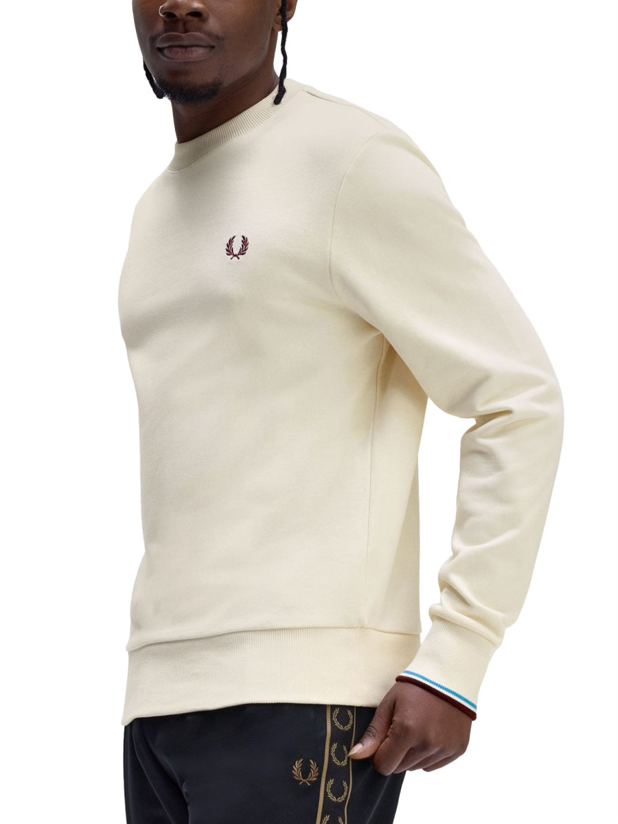 FRED PERRY Classic Logo Sweatshirt - Size L