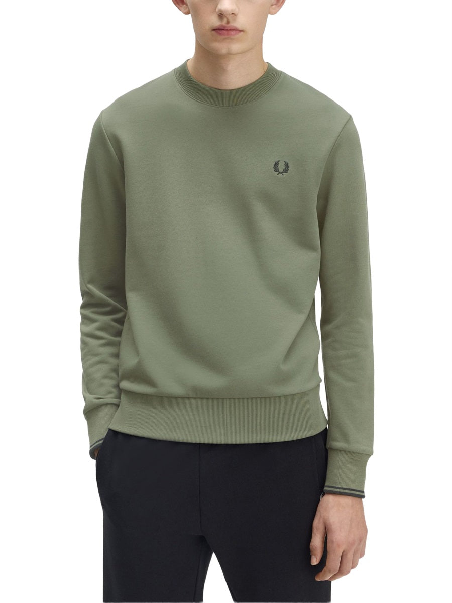 FRED PERRY Classic Cotton Sweatshirt for Men