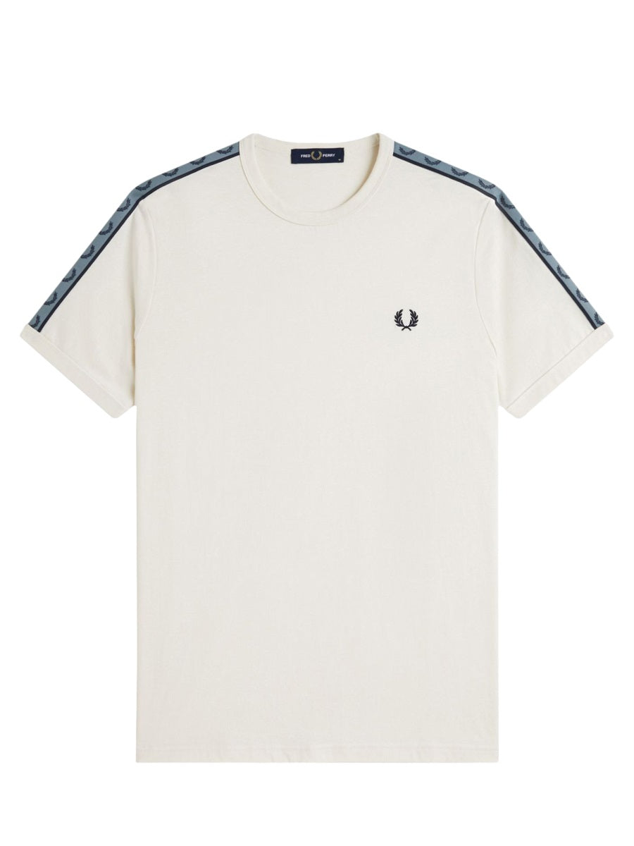 FRED PERRY Men's Classic Ringer T-Shirt - Size L