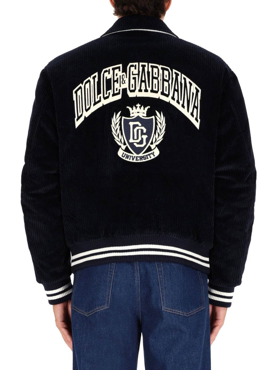 DOLCE & GABBANA Stylish Sports Jacket for Men - FW25 Collection