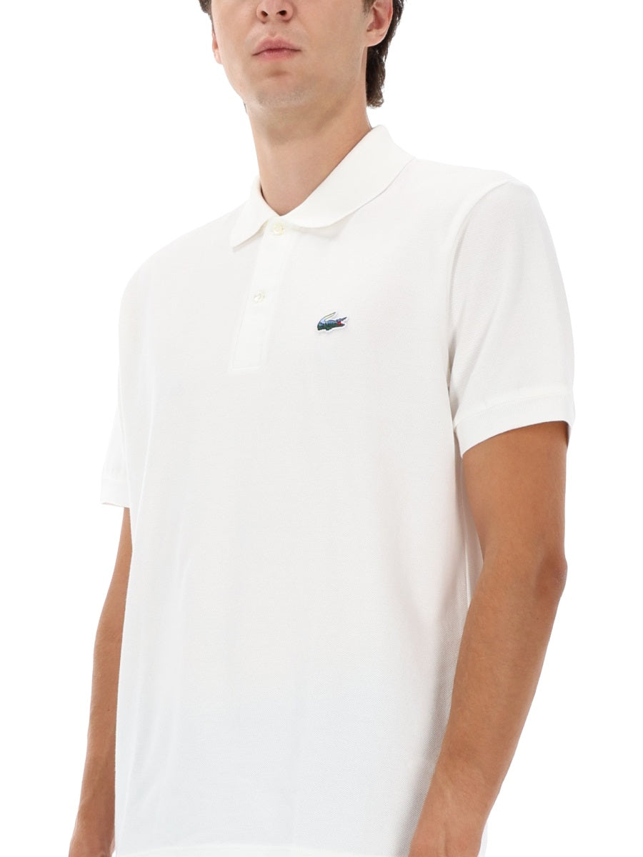 LACOSTE Classic Cotton Polo Shirt for Men - FW25