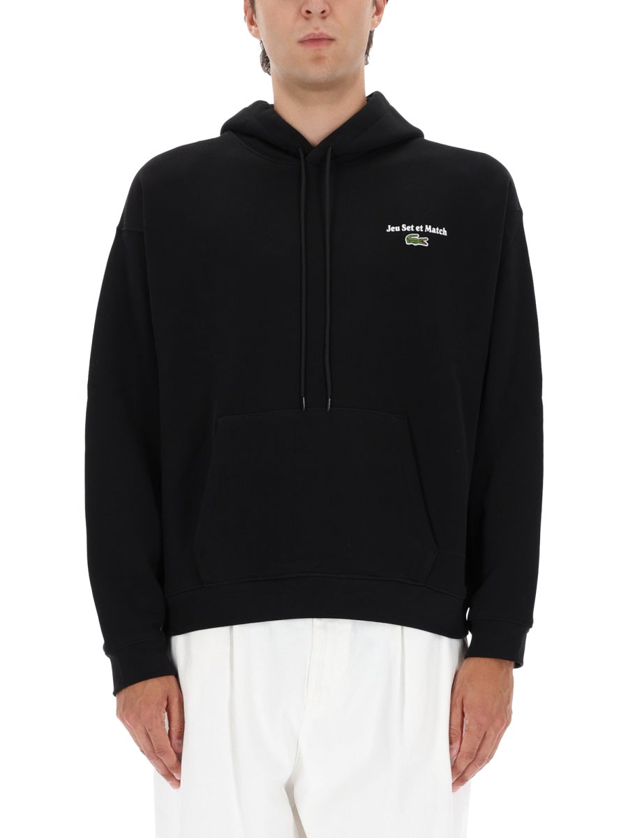 LACOSTE Classic Cotton Sweatshirt for Men - FW25 Edition