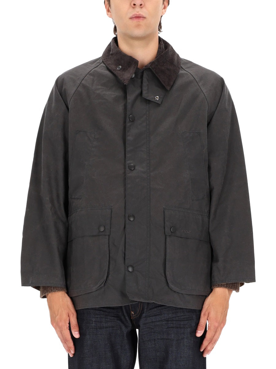 BARBOUR Men's Classic Waxed Bedale Sports Jacket