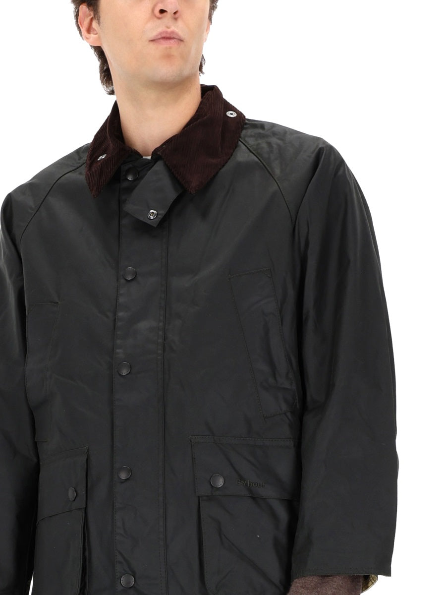 BARBOUR Men's Waxed Sports Jacket