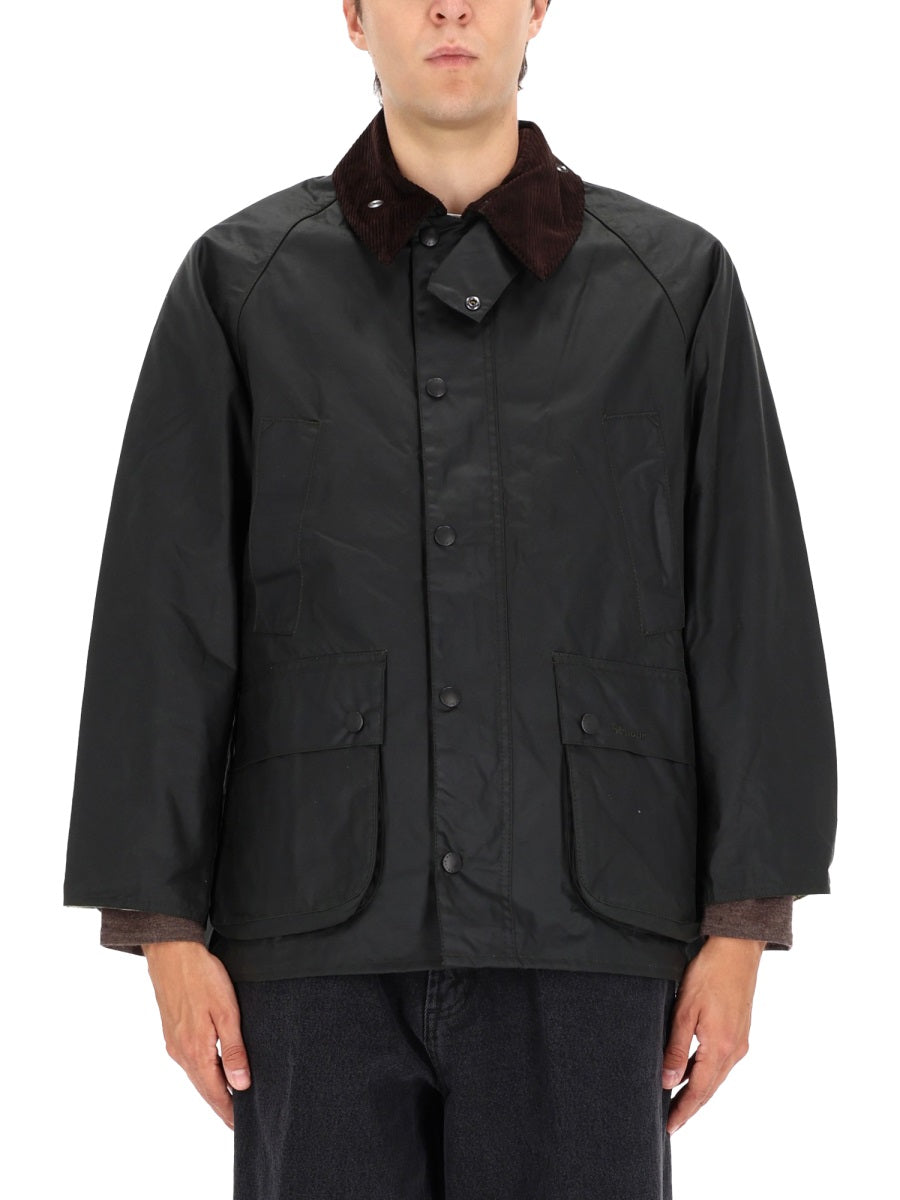 BARBOUR Men's Waxed Sports Jacket