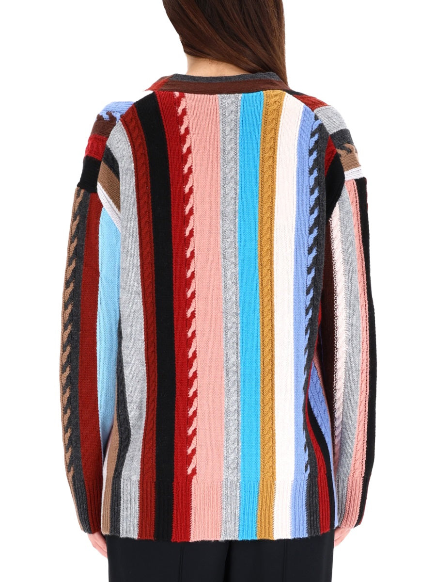 PAUL SMITH Multicolour Cashmere Blend Sweater for Women