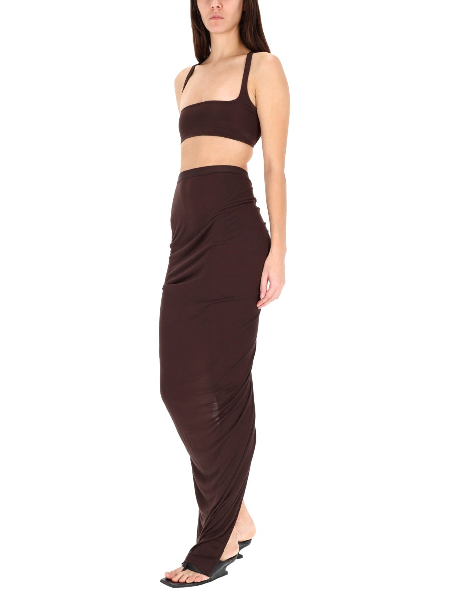 RICK OWENS LILIES Elegant Mini Top for Women - Fall Winter 2025