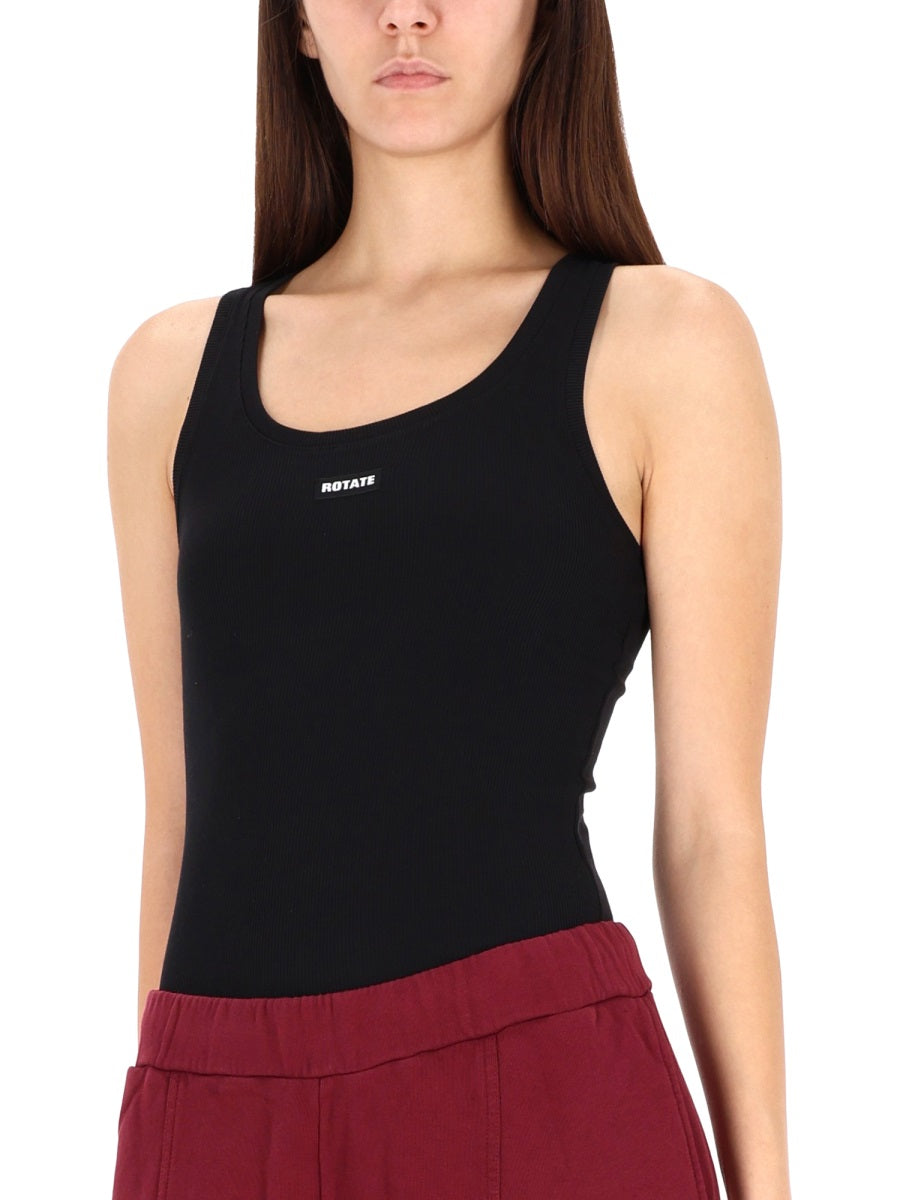 ROTATE BIRGER CHRISTENSEN Logo Tank Top for Women - Size S