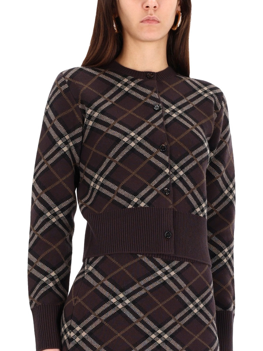 BURBERRY Elegant Women's Cashmere Blend Sweater