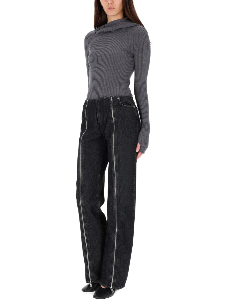 JEAN PAUL GAULTIER Merino Wool Sweater for Women