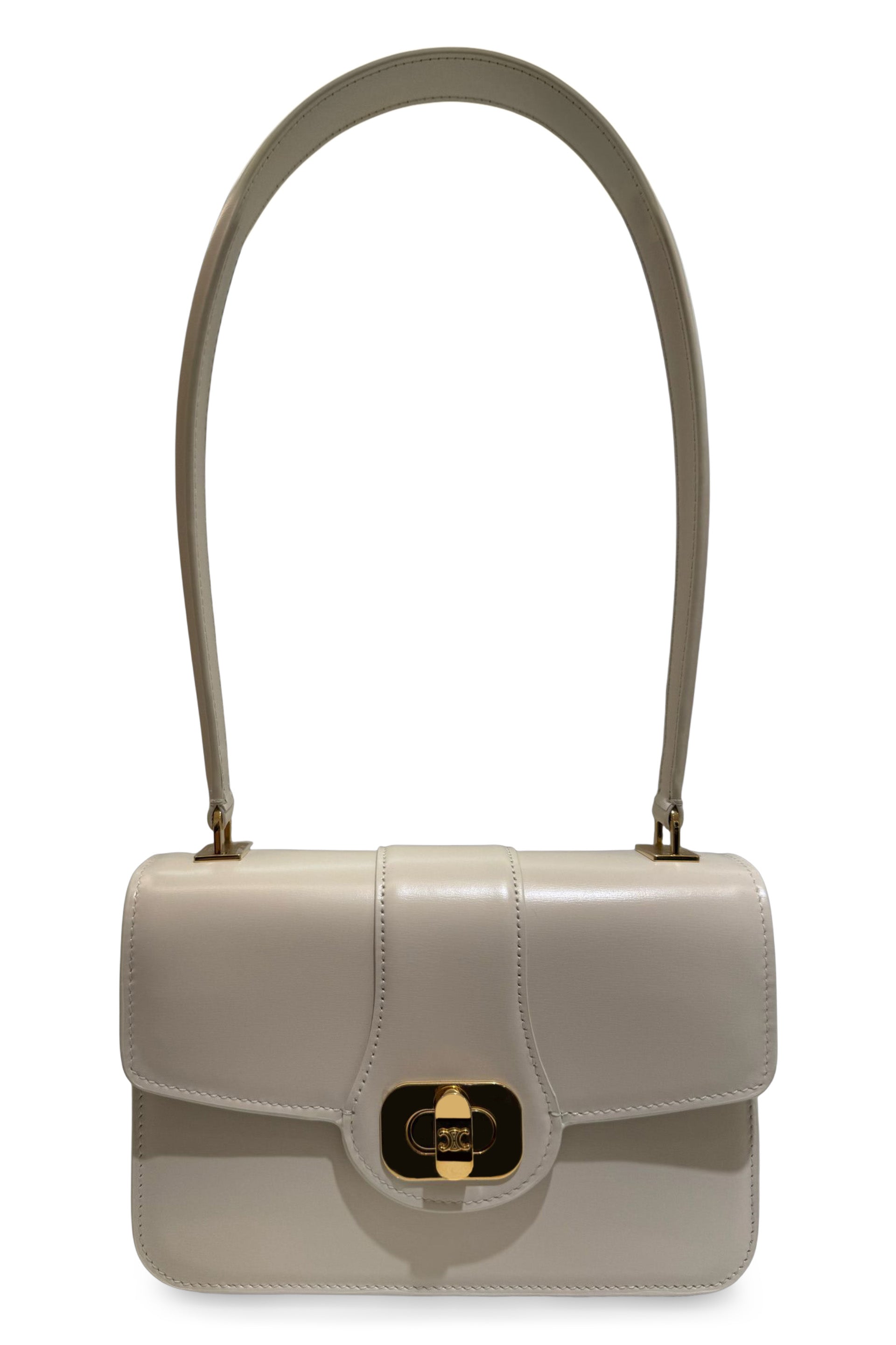 CELINE Josephine Leather Mini Shoulder Handbag