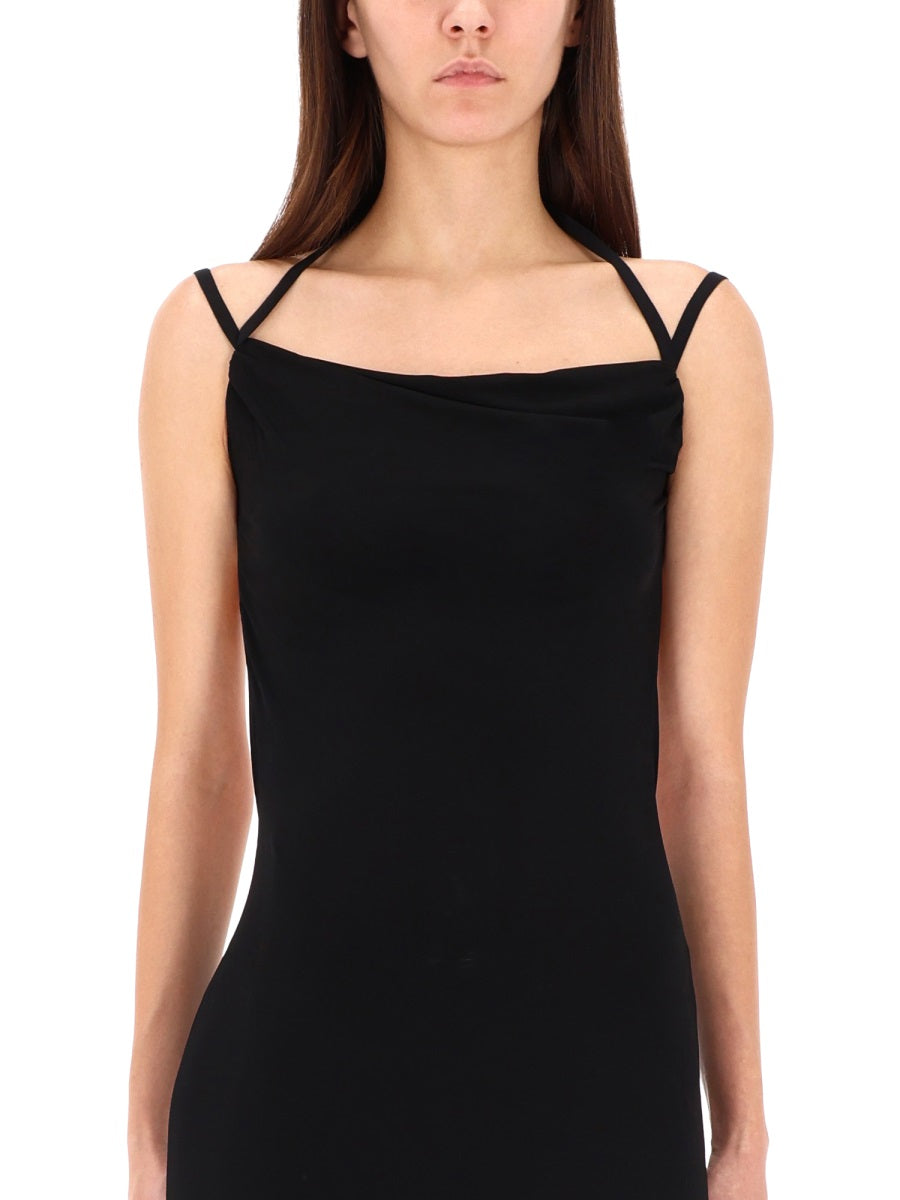 MARINE SERRE Long T-Shirt Dress - Women's Size S