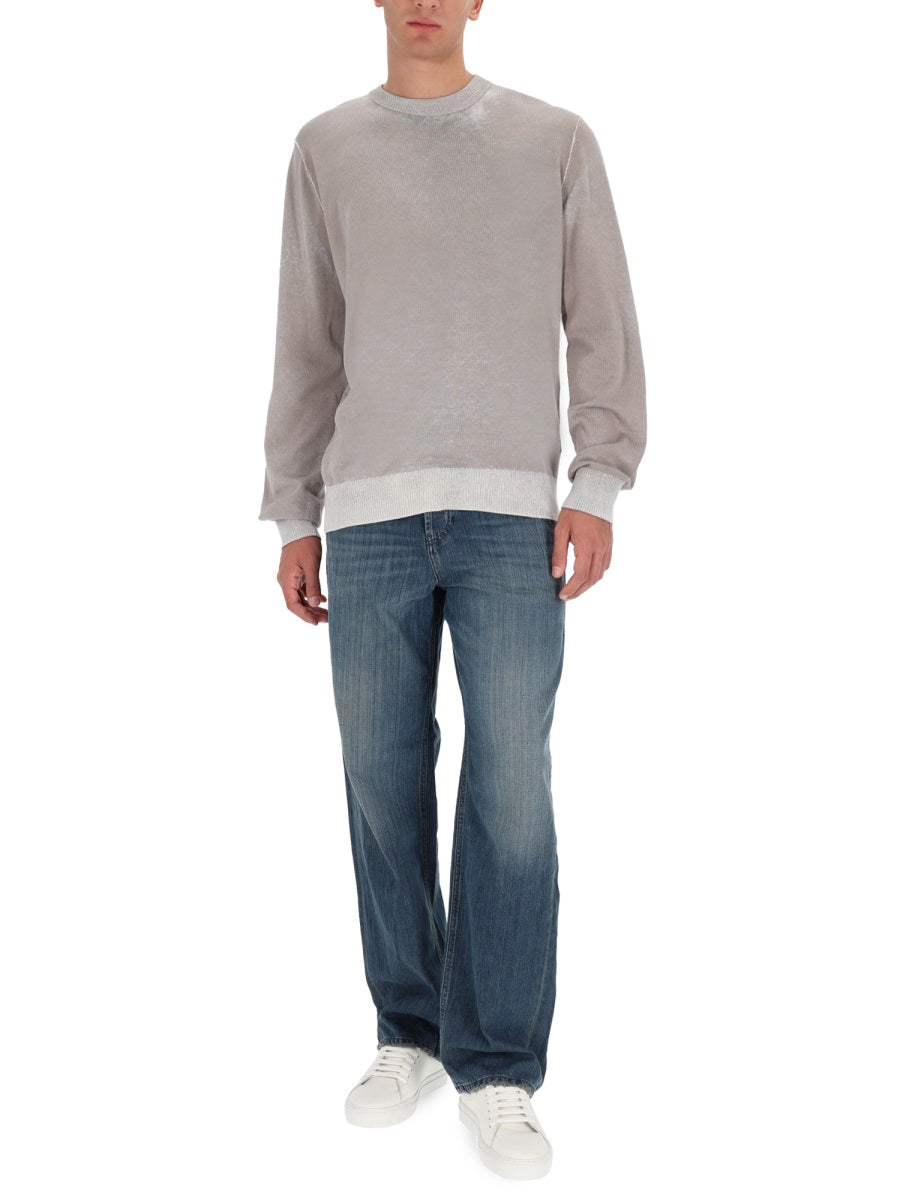 DIESEL Men's Cotton Crew Neck Sweater