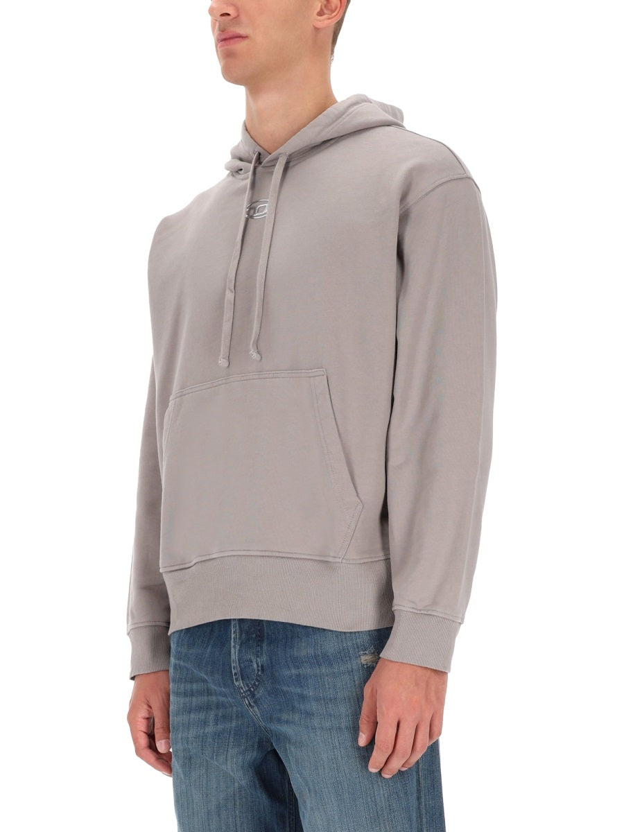 DIESEL Men's 100% Cotton Sweater for Fall 2025