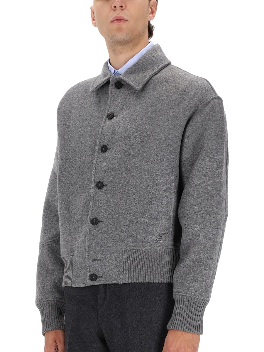 JACQUEMUS Sophisticated Wool Blend Sports Jacket for Men
