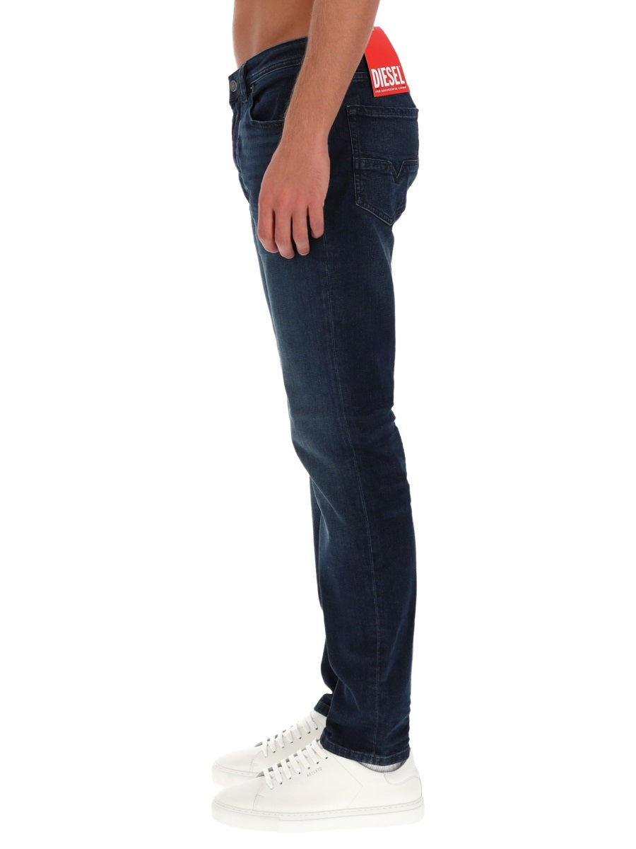 DIESEL Men's Jeans with 99% Cotton and 1% Spandex