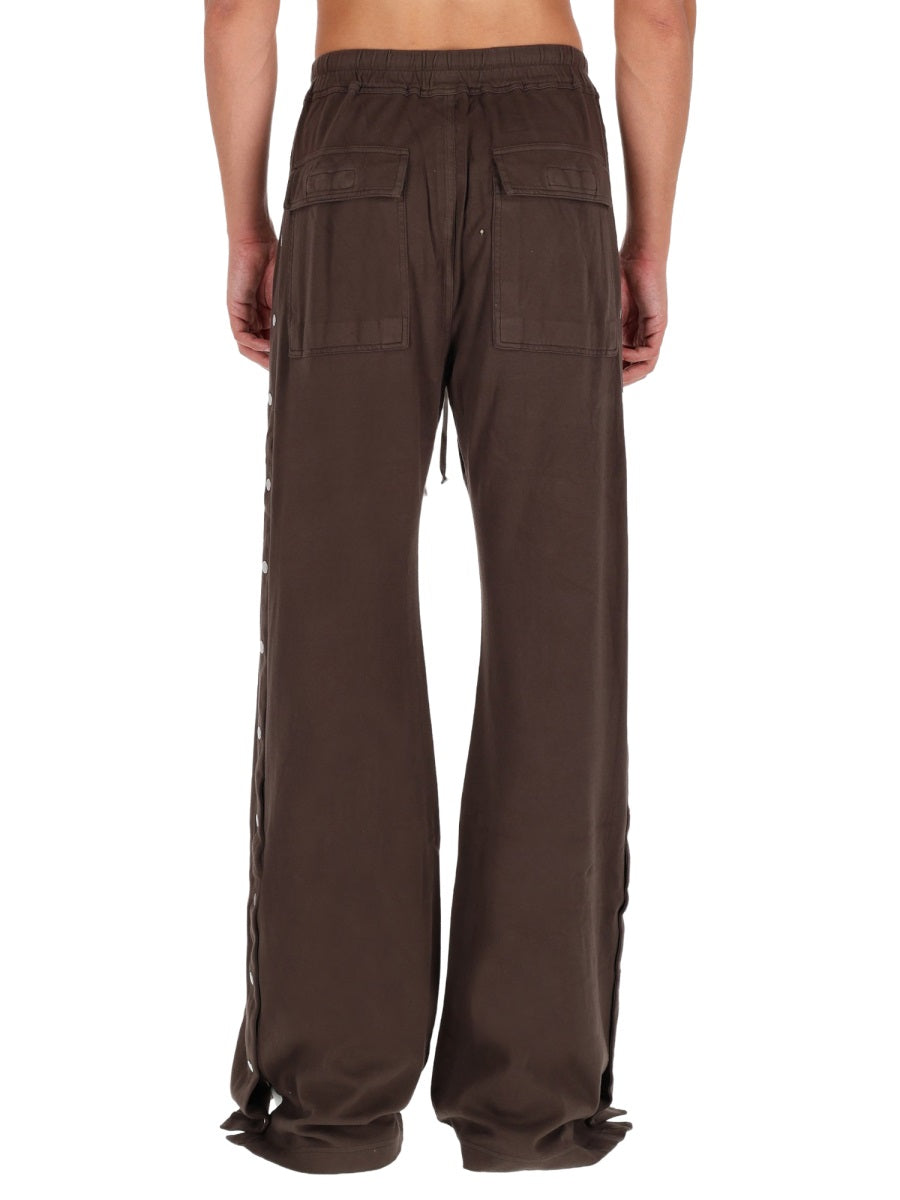 RICK OWENS DRKSHDW Essential Cotton Trousers for Him - FW25