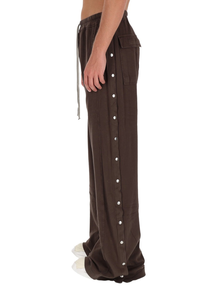 RICK OWENS DRKSHDW Essential Cotton Trousers for Him - FW25
