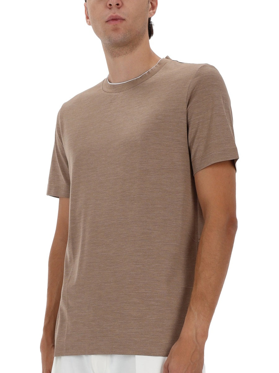 BOSS CAMEL Stylish T-Shirt for Men - FW25 Collection