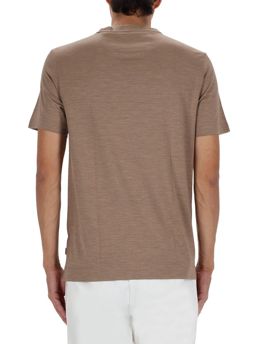 BOSS CAMEL Stylish T-Shirt for Men - FW25 Collection