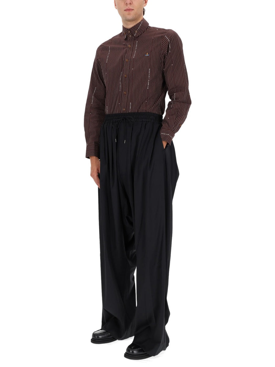 VIVIENNE WESTWOOD Classic Cotton Shirt for Men - Autumn 2025