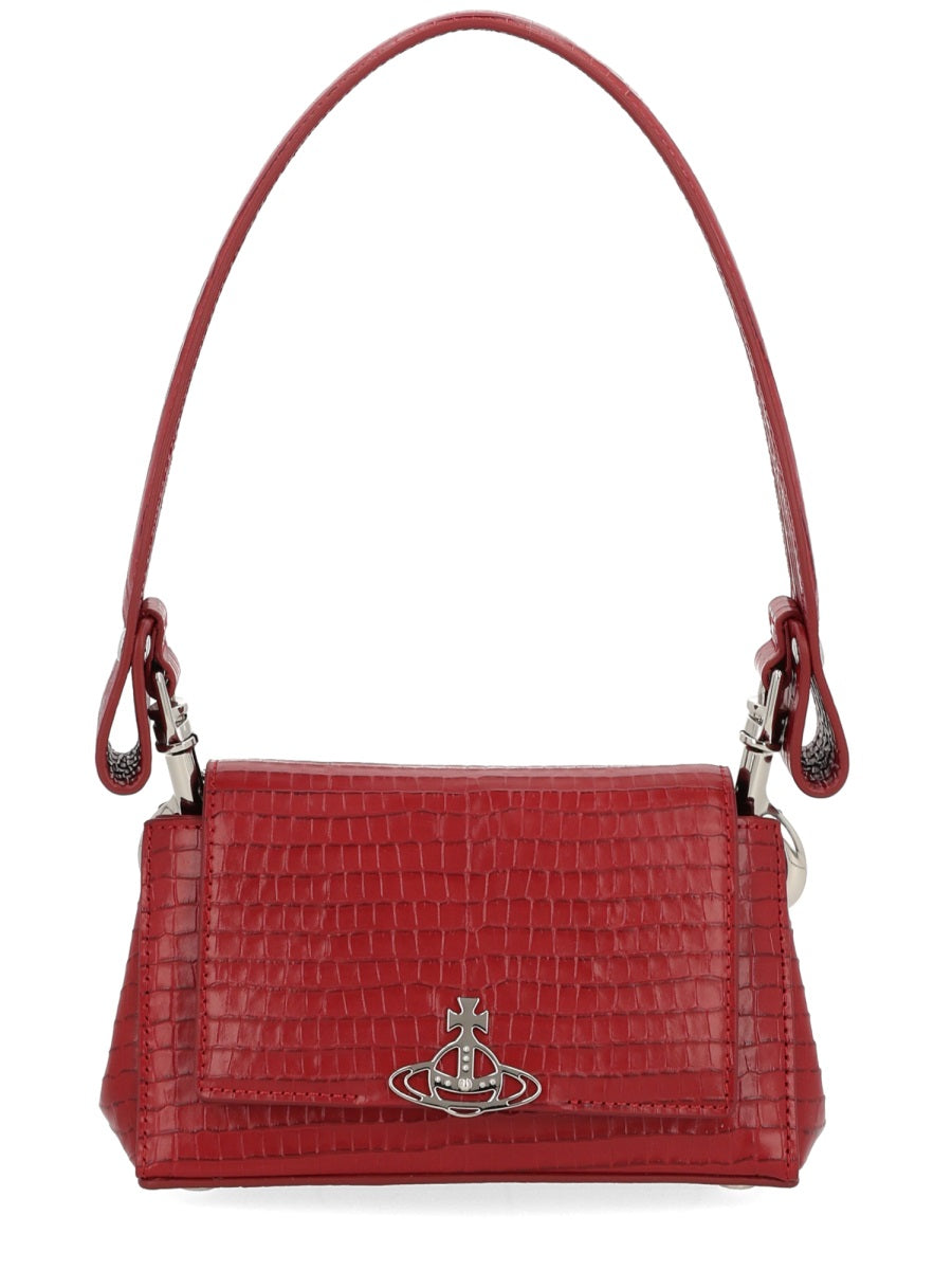 VIVIENNE WESTWOOD Luxury Leather Handbag for Women - Fall/Winter 2025