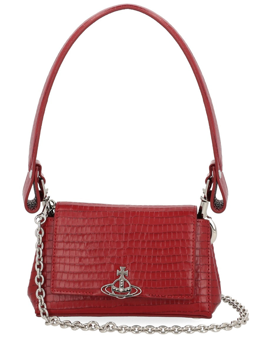 VIVIENNE WESTWOOD Luxury Leather Handbag for Women - Fall/Winter 2025